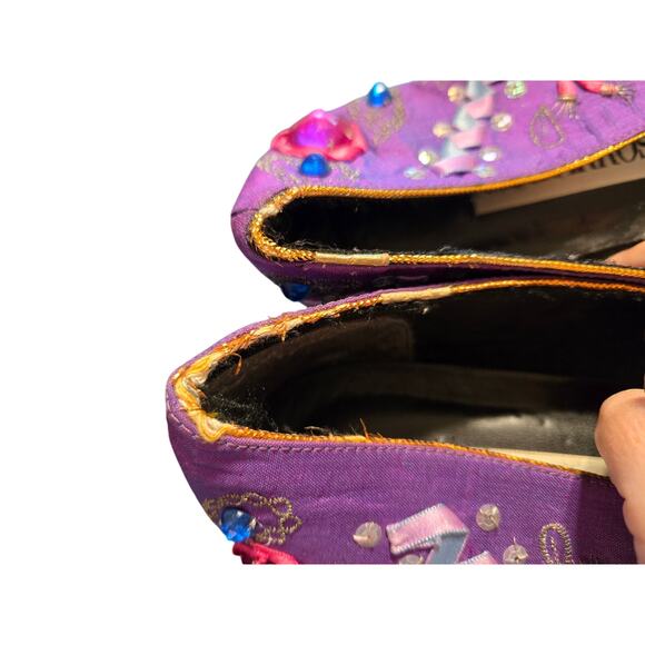 Caparros 9.5 flats purple - Picture 5 of 11